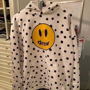 Polka Dot Mascot deconstructed Drew house hoodie . Size L